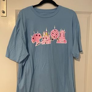 FINAL SALE 3/19 Lost Bros Disney World Cake Icons T-Shirt 2X